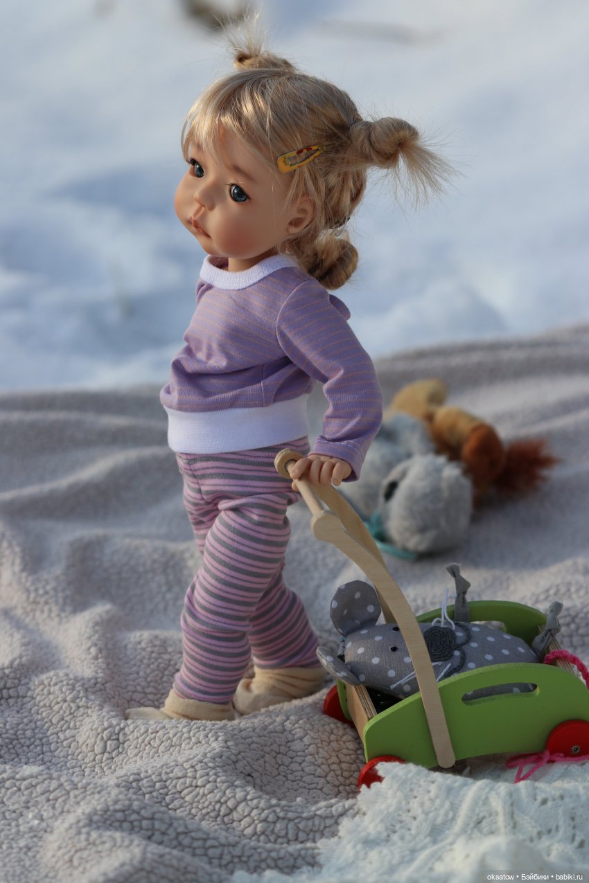 Преордер на новую девочку Lea в формате Moppet от Meadow dolls (фото 5)