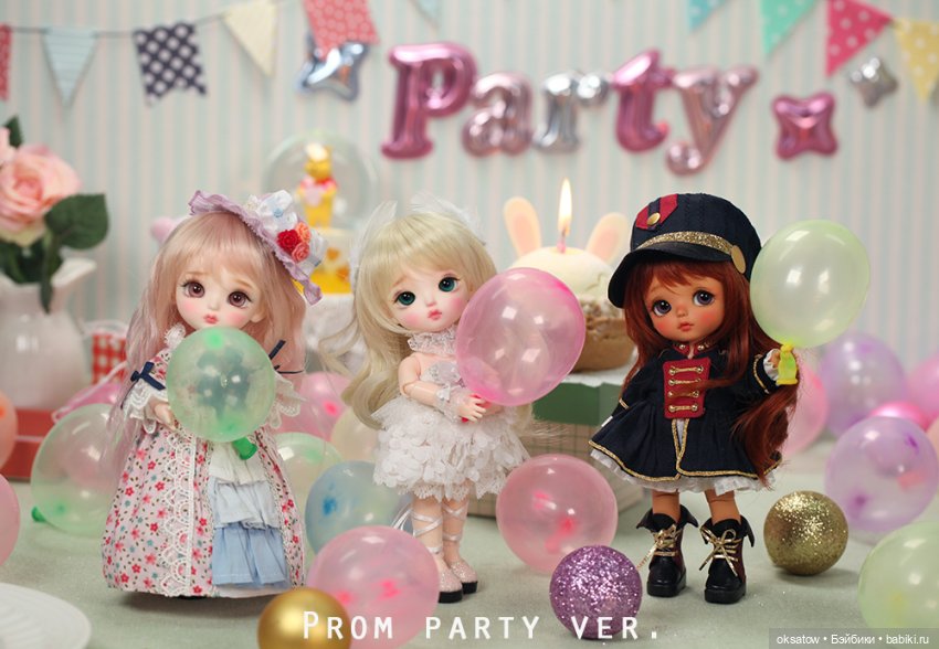 Latidoll - снятие части Lati Yellow из базы + небольшой релиз Prom Party