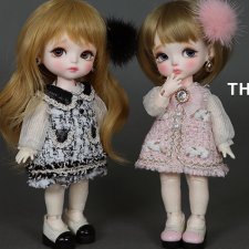 Короткий преордер на двух маленьких леди - Lati Yellow  'The little celebrity' Zeze и Amy