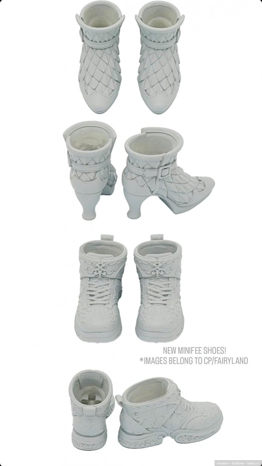 Новые жестовые ручки и литая обувь на Minifee, Feeple60 и Feeple65 от Fairyland (фото 6)