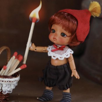 Короткий релиз Девочка со спичками (The Little Match Girl) от Latidoll
