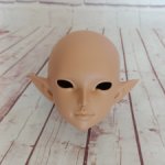 Голова минифи Lookback Shiwoo elf, без мейка, в тане