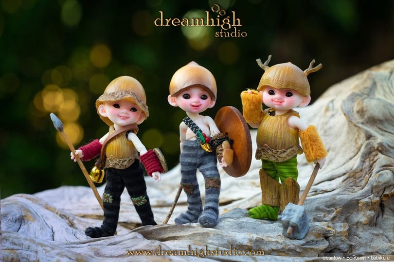 Преордер на крошечных малышей Pinpin, Bimba и Bambam от DreamHigh Studio