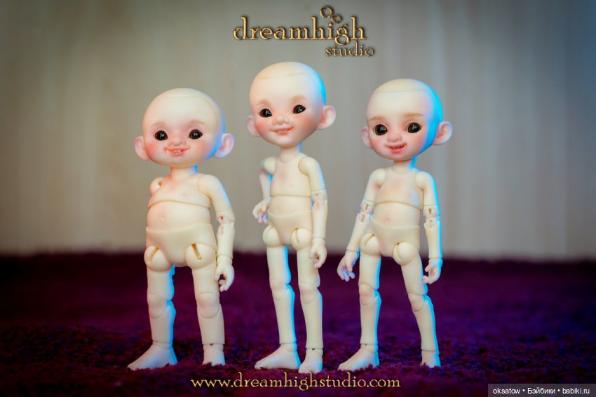 Преордер на крошечных малышей Pinpin, Bimba и Bambam от DreamHigh Studio