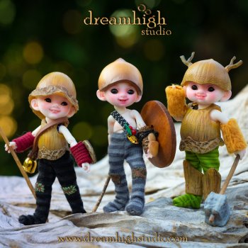 Преордер на крошечных малышей Pinpin, Bimba и Bambam от DreamHigh Studio