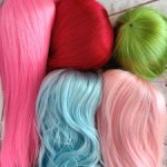 Редкие цветные парики размера 7-8 от Monique