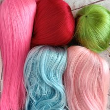 Редкие цветные парики размера 7-8 от Monique