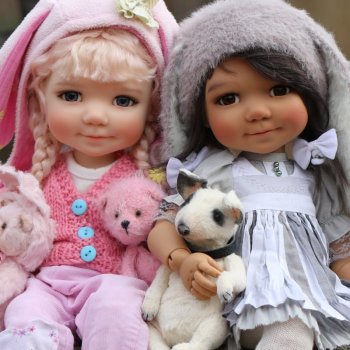 Преордер на Moppet Bailey в файре и тане от Meadow dolls