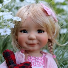 Чудесная Айя в креме (Moppet Aya cream) от Meadow dolls