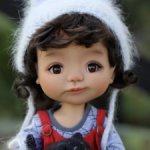 Пельмешка Джемма в тане (Dumplings Gemma tan) от Meadow dolls