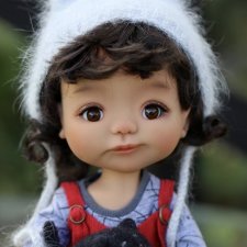 Пельмешка Джемма в тане (Dumplings Gemma tan) от Meadow dolls