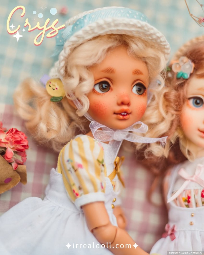 Преордер на новенькую улыбашку Crys (35 см) от Irrealdoll (фото 4)