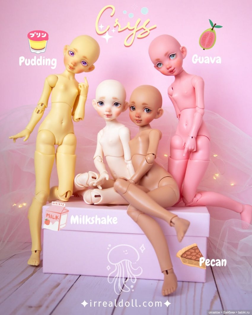 Преордер на новенькую улыбашку Crys (35 см) от Irrealdoll (фото 9)