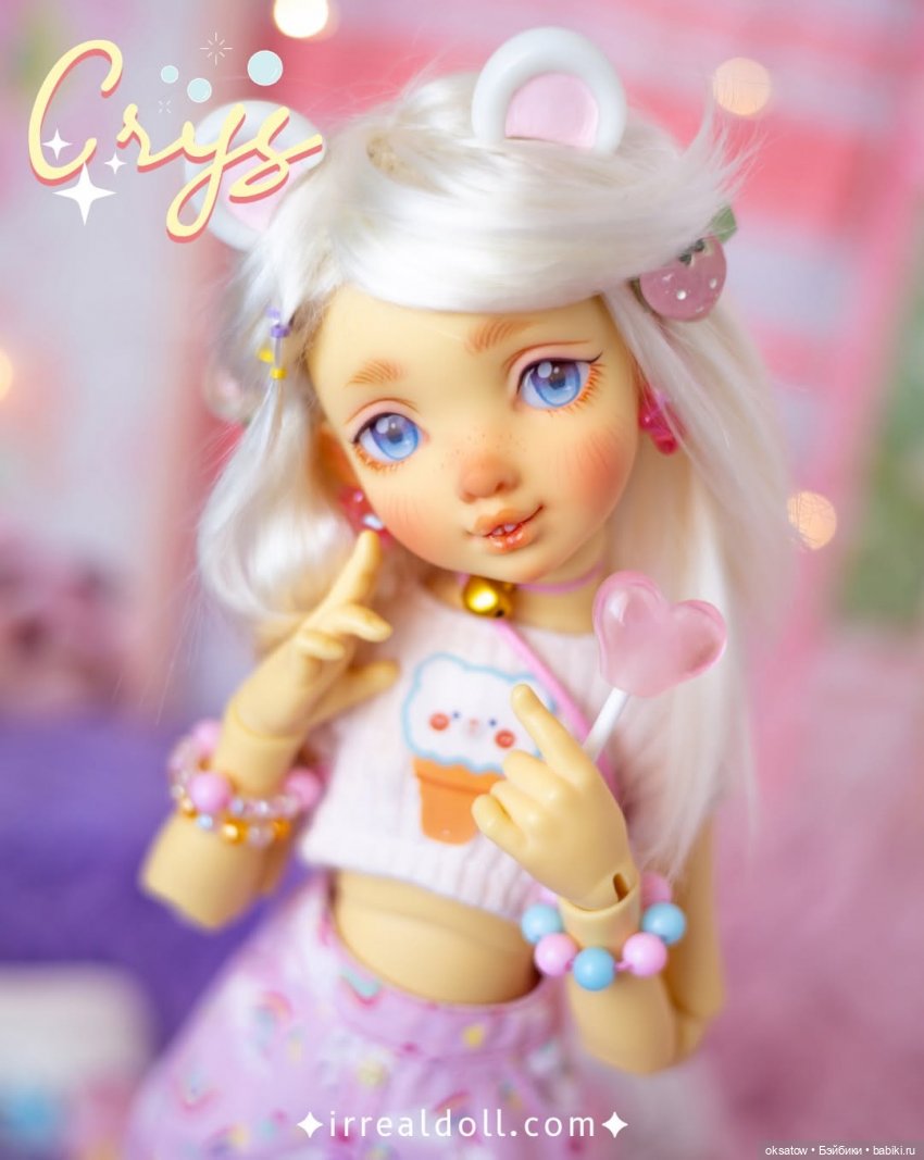 Преордер на новенькую улыбашку Crys (35 см) от Irrealdoll (фото 7)