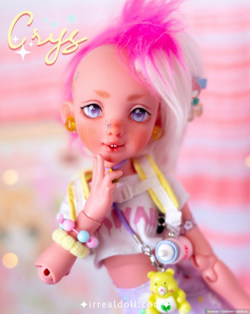 Преордер на новенькую улыбашку Crys (35 см) от Irrealdoll (фото 6)