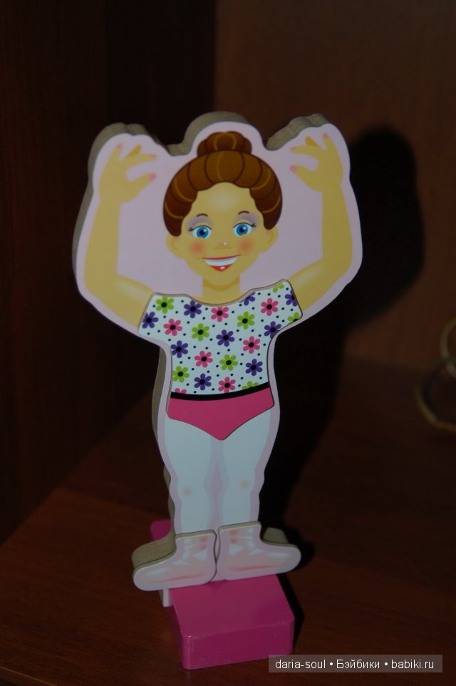 Как в детстве - куклы из дерева (фото 7)