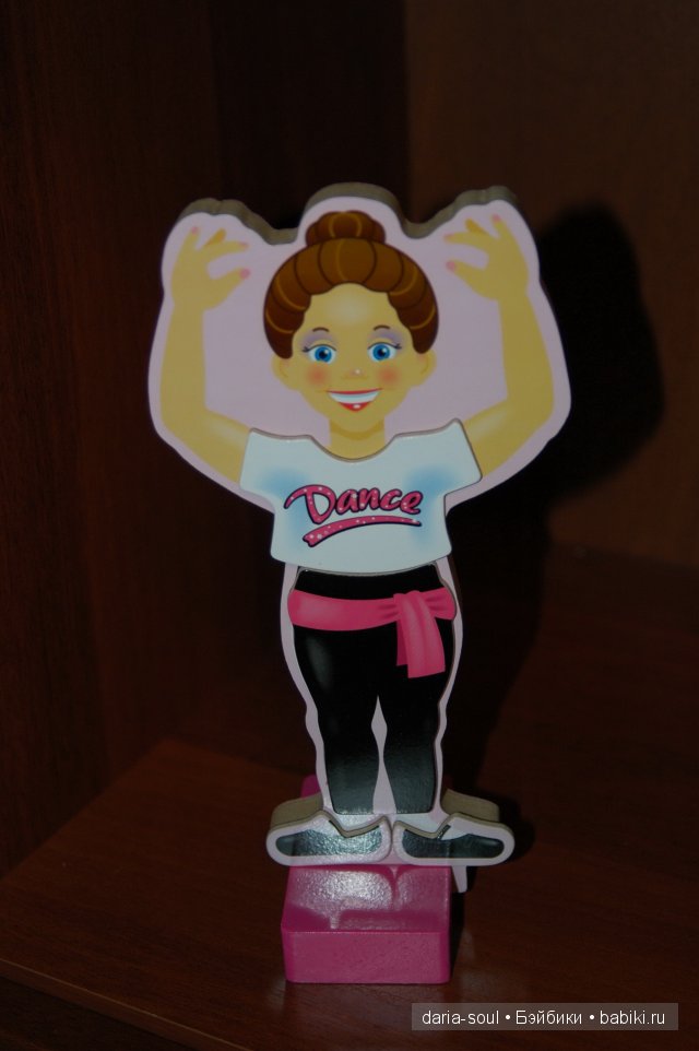 Как в детстве - куклы из дерева (фото 4)