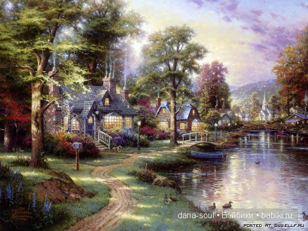 Томас Кинкейд (Thomas Kinkade) - чудесный художник