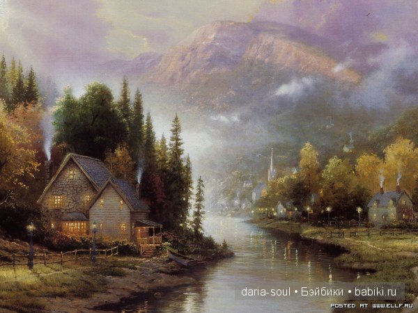 Томас Кинкейд (Thomas Kinkade) - чудесный художник