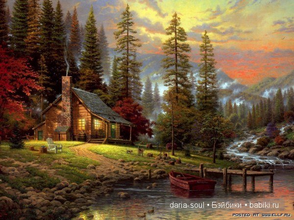 Томас Кинкейд (Thomas Kinkade) - чудесный художник