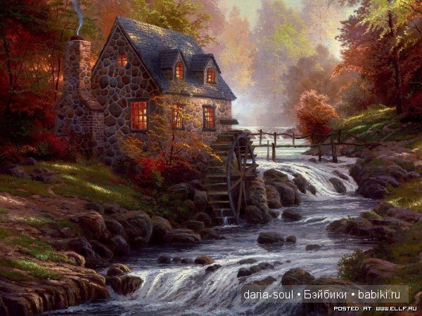Томас Кинкейд (Thomas Kinkade) - чудесный художник