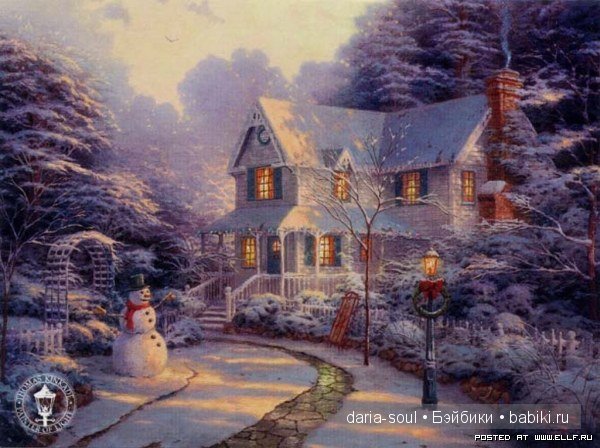Томас Кинкейд (Thomas Kinkade) - чудесный художник (фото 5)