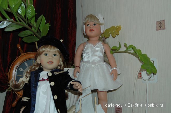 Лизонька приехала. Наша Лиза от Sissel Skille для Gotz