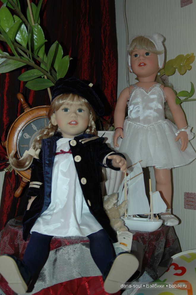 Лизонька приехала. Наша Лиза от Sissel Skille для Gotz (фото 2)