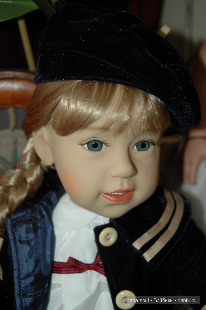 Лизонька приехала. Наша Лиза от Sissel Skille для Gotz (фото 4)