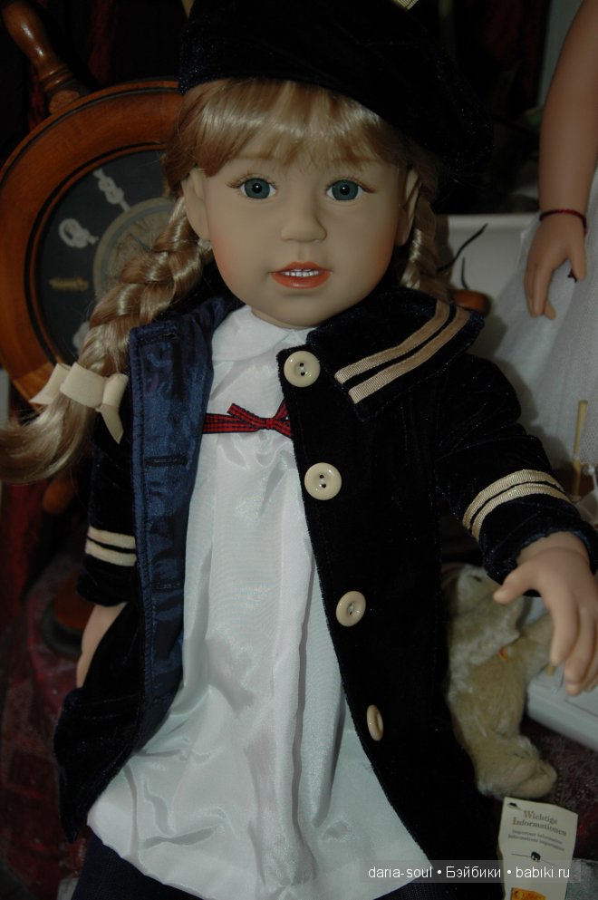 Лизонька приехала. Наша Лиза от Sissel Skille для Gotz (фото 6)