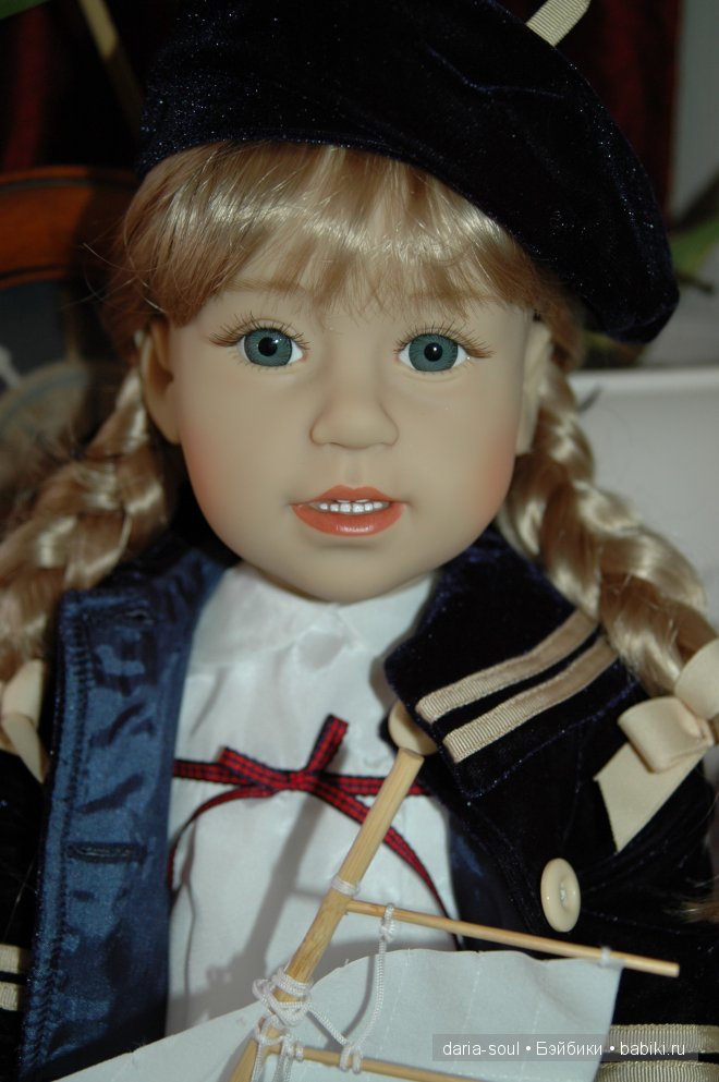 Лизонька приехала. Наша Лиза от Sissel Skille для Gotz (фото 9)