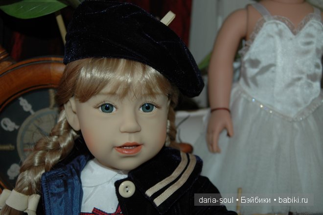 Лизонька приехала. Наша Лиза от Sissel Skille для Gotz (фото 3)