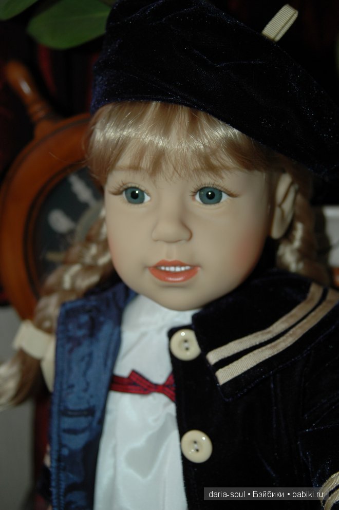 Лизонька приехала. Наша Лиза от Sissel Skille для Gotz (фото 5)