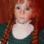 Фарфоровая красавица Анабэль  от Линды Рик