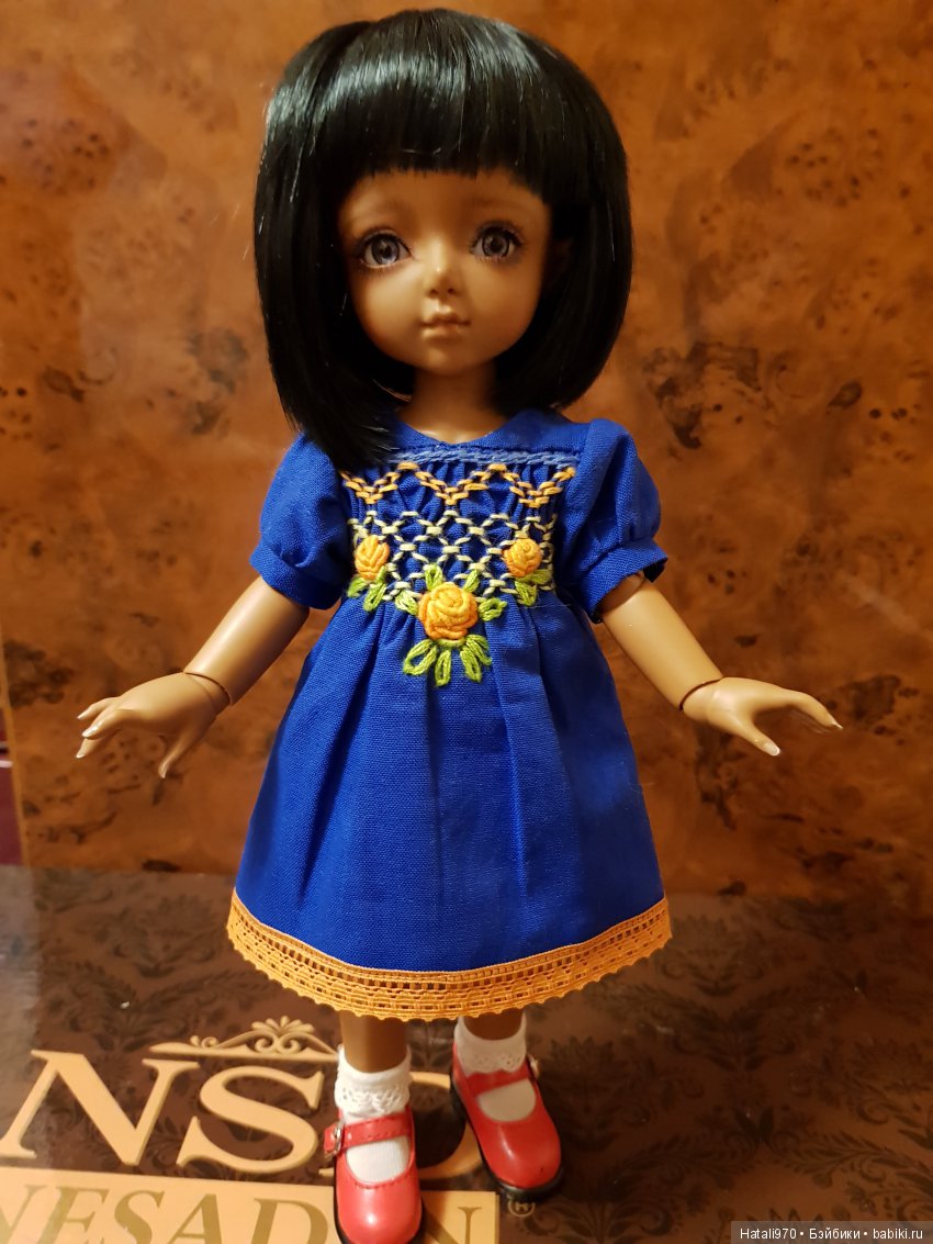 Здравствуйте.И от нас вам приветик.Моя кроха так и осталась с родным именем.Мишелька.Это моя первая БЖД.Живёт давно у меня.Ваша Лилу очаровашка.