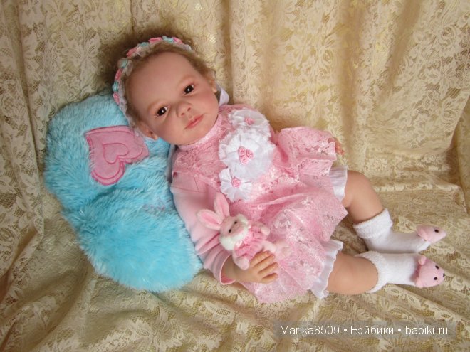 Малышка реборн Лола, мое кареглазое счастье