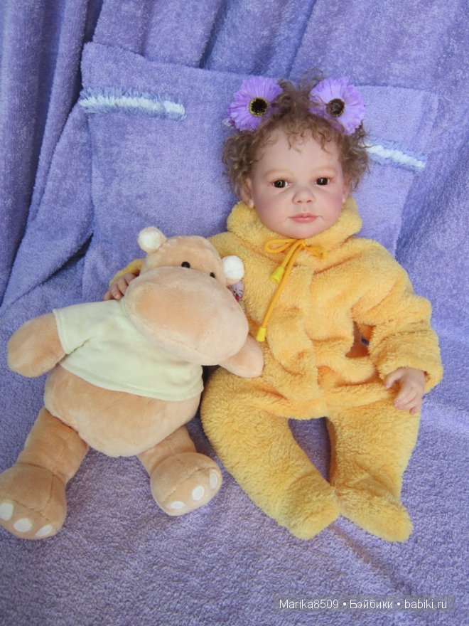 Малышка реборн Лола, мое кареглазое счастье