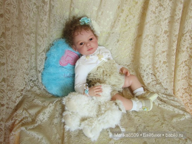 Малышка реборн Лола, мое кареглазое счастье