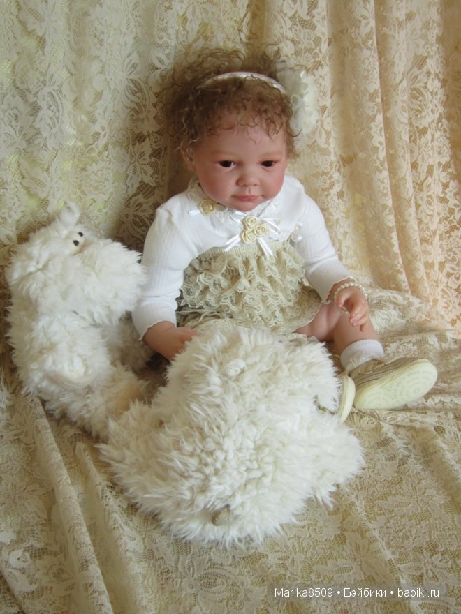 Малышка реборн Лола, мое кареглазое счастье