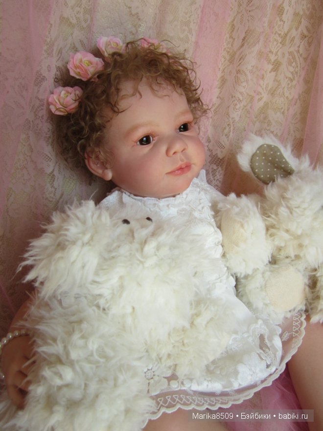 Малышка реборн Лола, мое кареглазое счастье