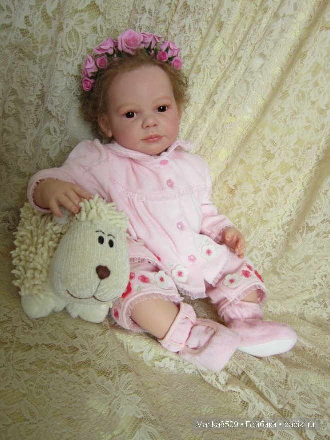 Малышка реборн Лола, мое кареглазое счастье