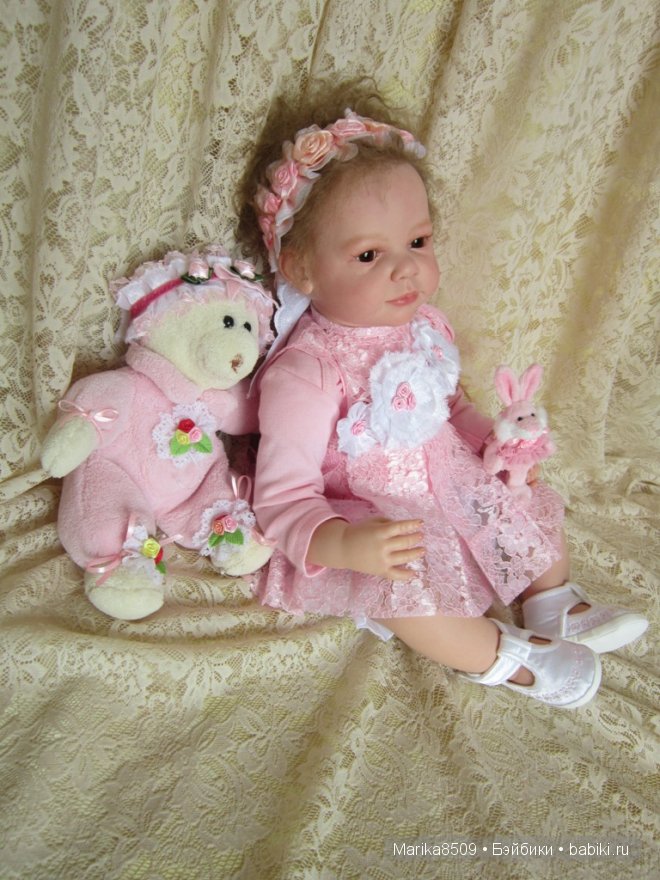 Малышка реборн Лола, мое кареглазое счастье