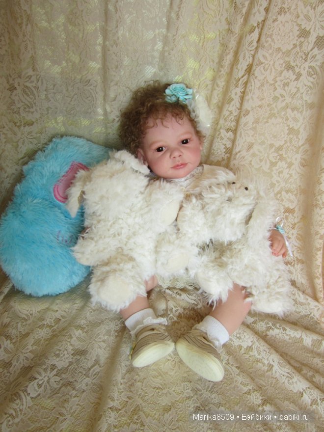 Малышка реборн Лола, мое кареглазое счастье