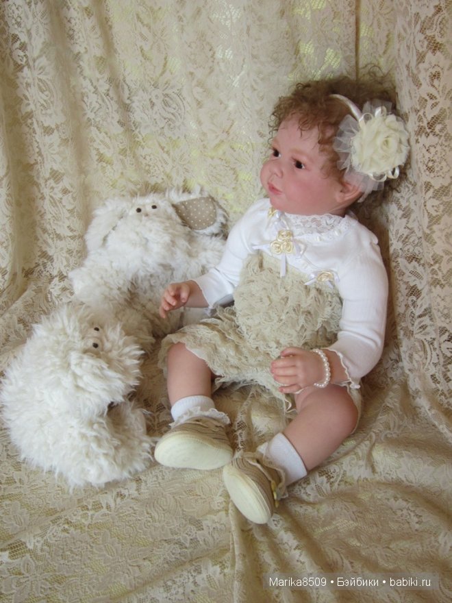 Малышка реборн Лола, мое кареглазое счастье