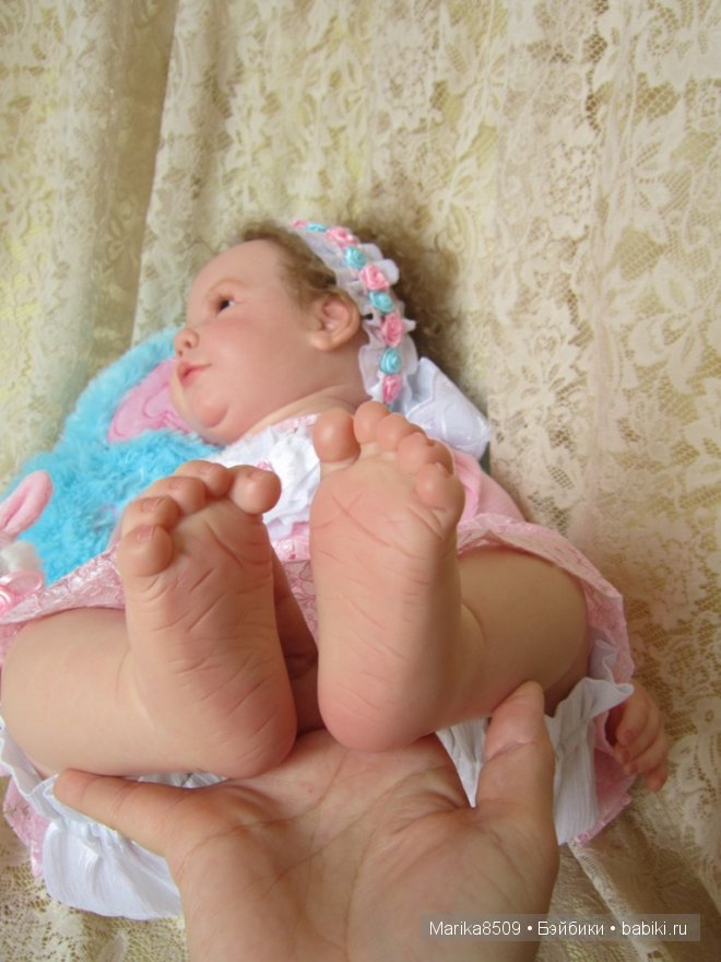 Малышка реборн Лола, мое кареглазое счастье