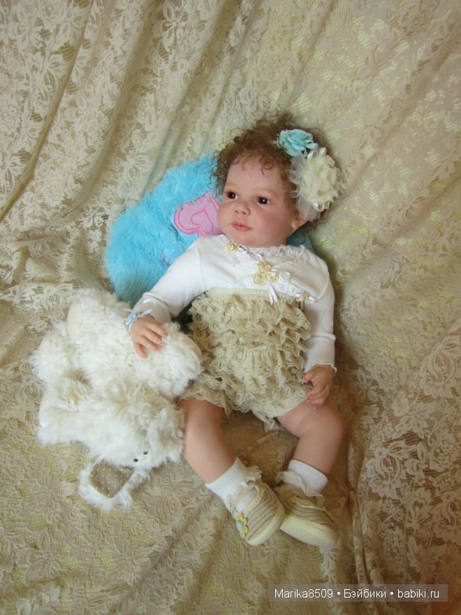 Малышка реборн Лола, мое кареглазое счастье