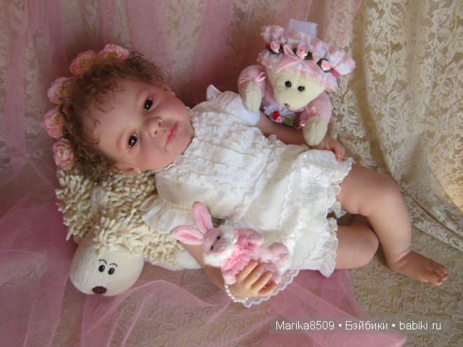 Малышка реборн Лола, мое кареглазое счастье (фото 5)