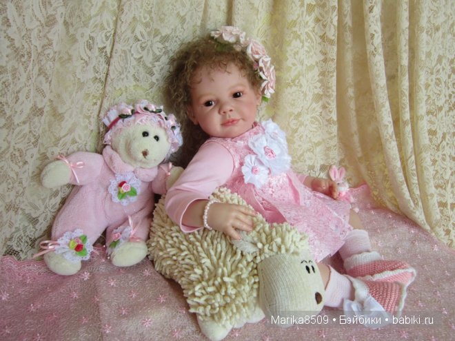 Малышка реборн Лола, мое кареглазое счастье