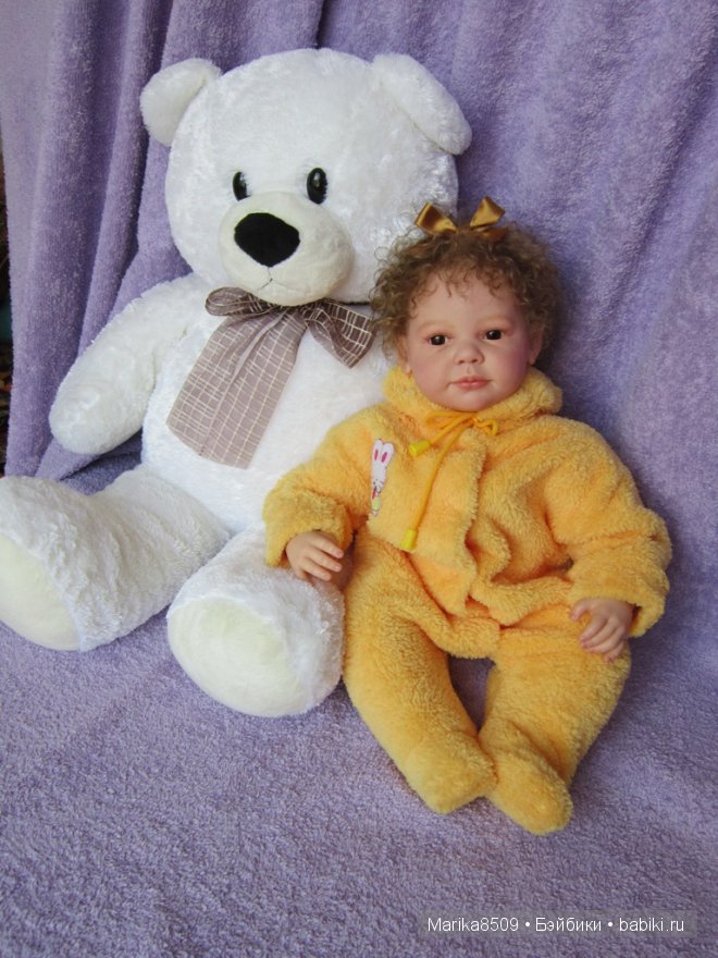 Малышка реборн Лола, мое кареглазое счастье