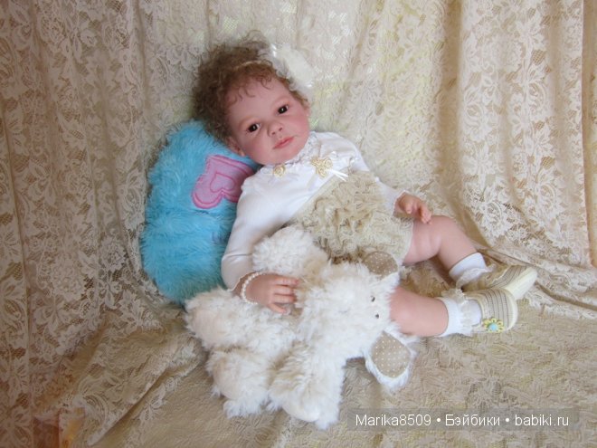 Малышка реборн Лола, мое кареглазое счастье